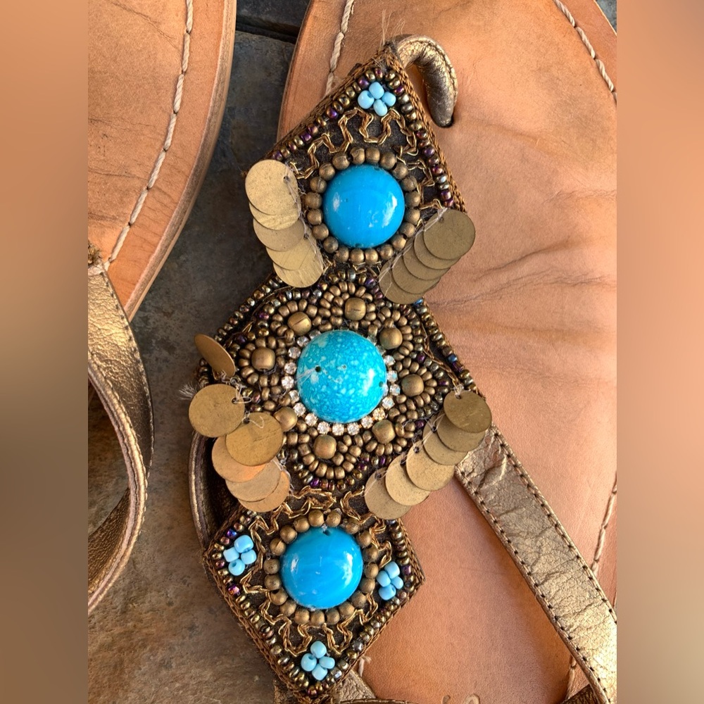 🎉Host Pick🎉 Coconuts by Matisse Leather Sandals Size 8 - Picture 5 of 6